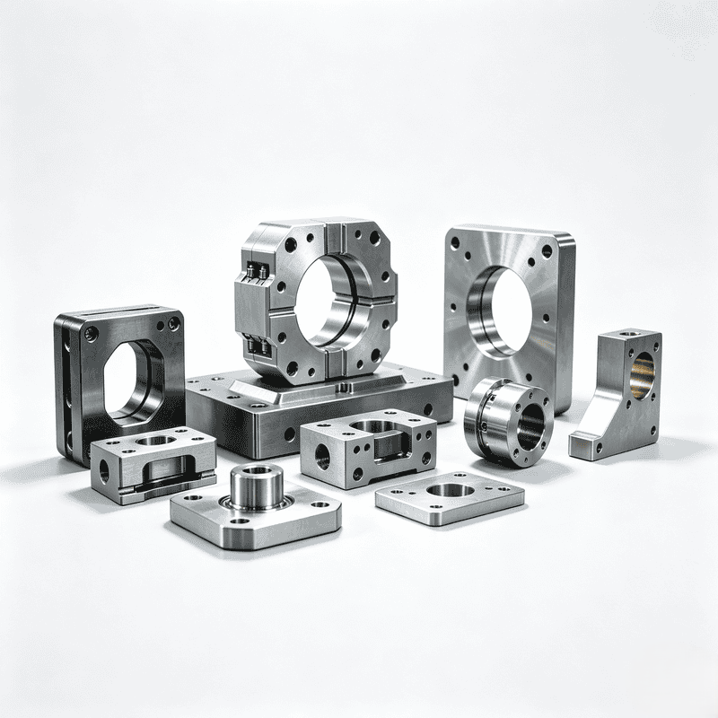Custom non-standard metal parts CNC machined components