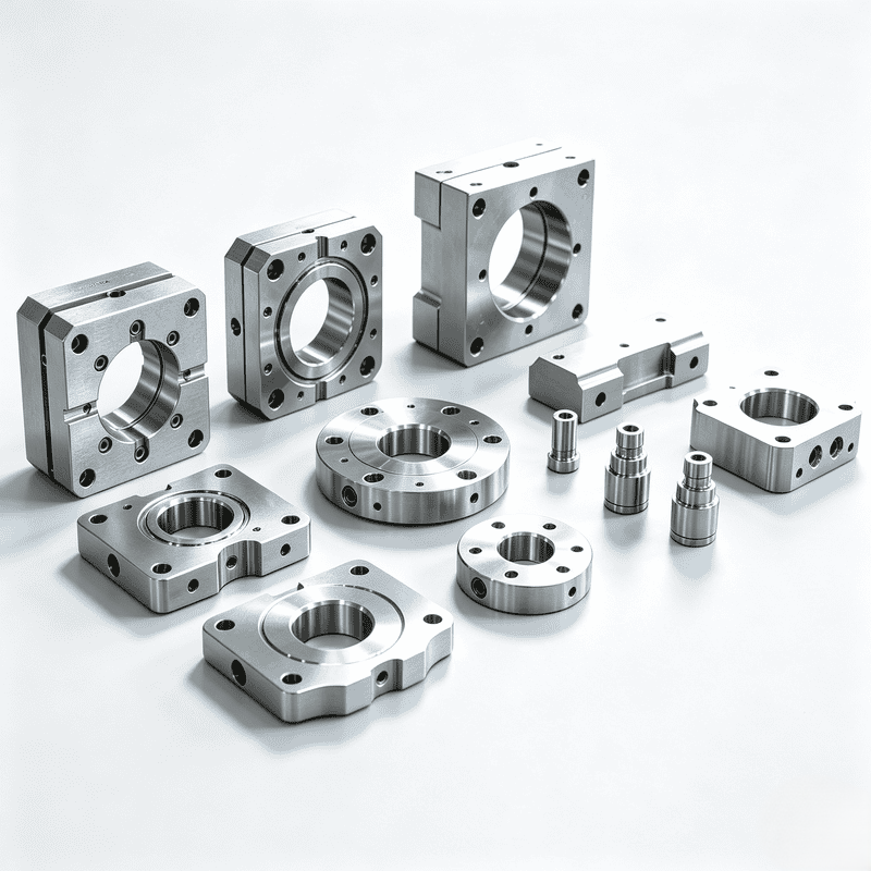 Titanium CNC machined components precision parts