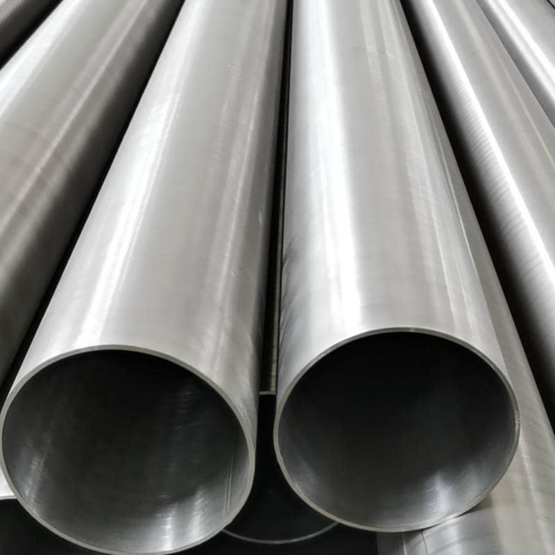 Seamless titanium tube and pipe raw material